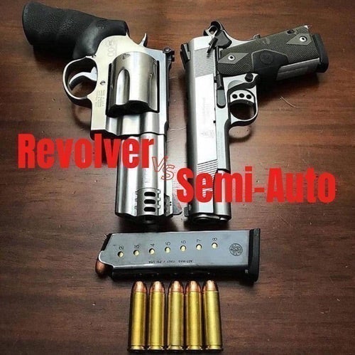 Revolver vs semi-auto which is better for concealed carry