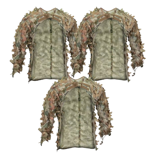 3PCs Spino Leaf Hunting Ghillie Suit