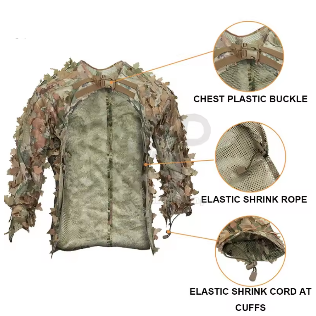 Spino Leaf Hunting Ghillie Suit