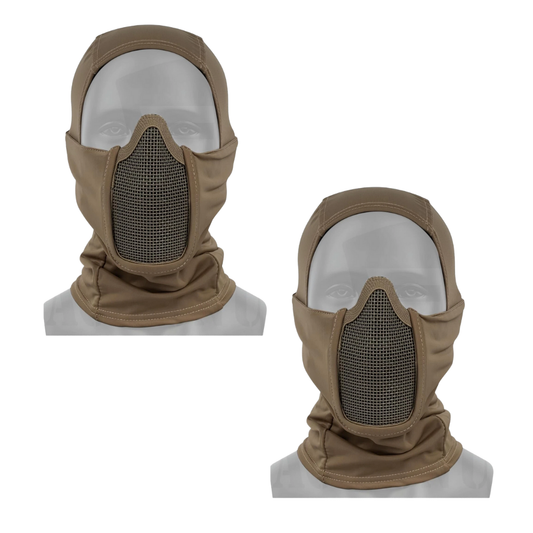 2PCs Dino Ninja Mesh Mouth Mask