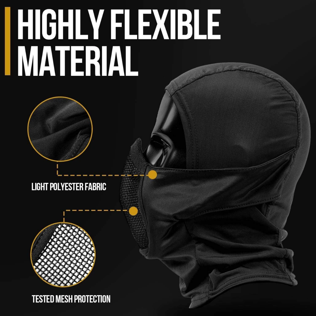 Dino Ninja Mesh Mouth Mask