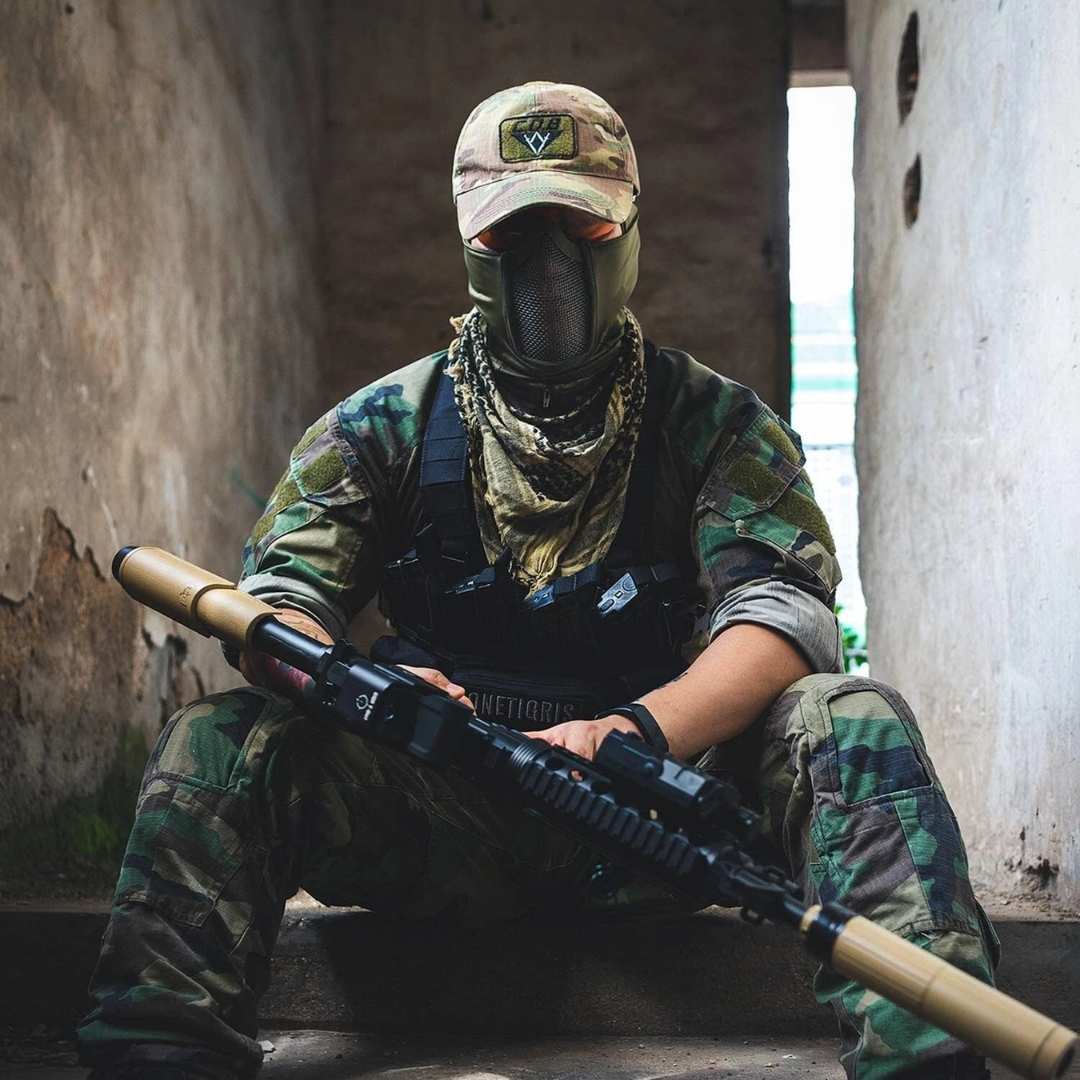 Dino Ninja Mesh Mouth Mask