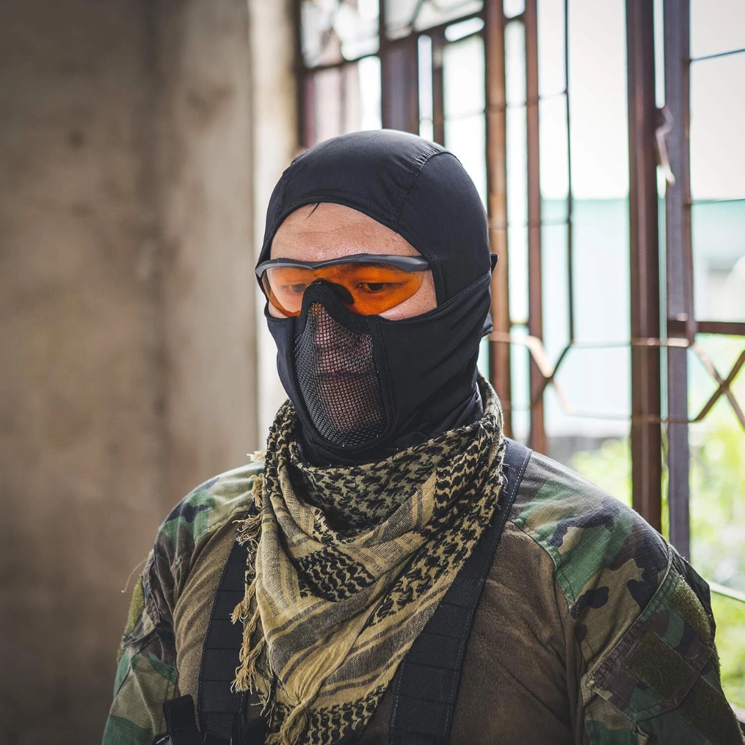 Dino Ninja Mesh Mouth Mask