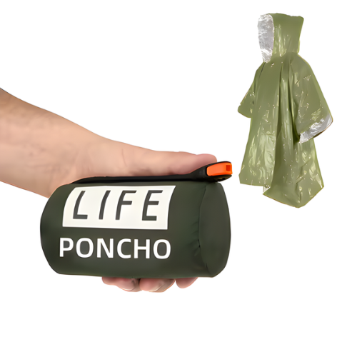 Emergency Mylar Poncho