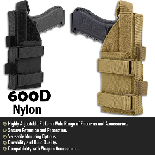 Bragi Gun Holster Molle Modular Belt Pistol Holster GG