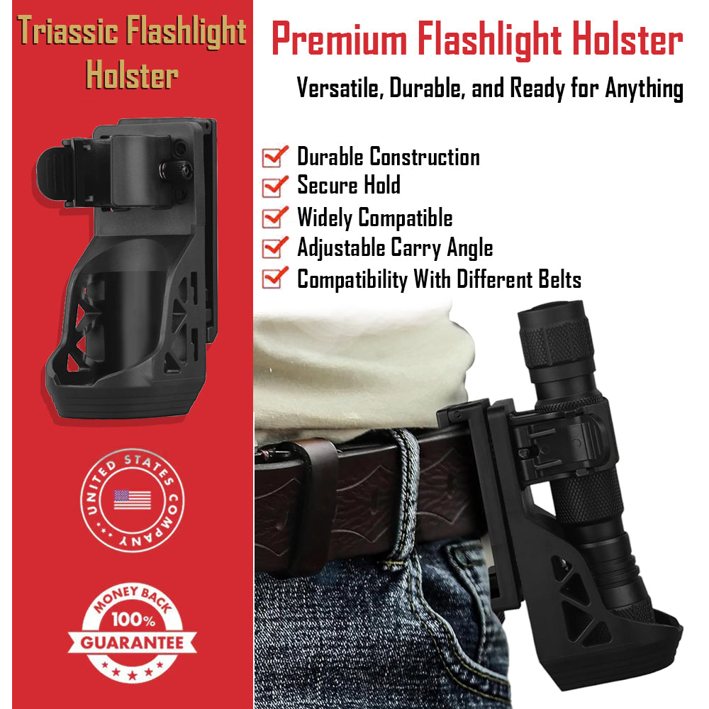 Triassic Flashlight Holster for Belt GG