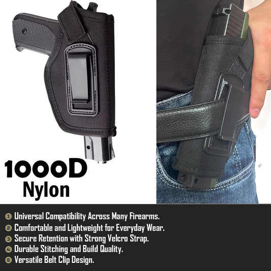 Bragi Tactical Nylon Holster Concealed Carry Holster Belt GG