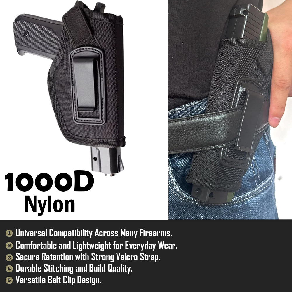 Bragi Tactical Nylon Holster Concealed Carry Holster Belt GG