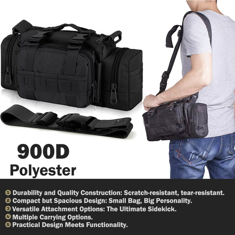 Anicetus Small Tactical Duffle Bag Men GG