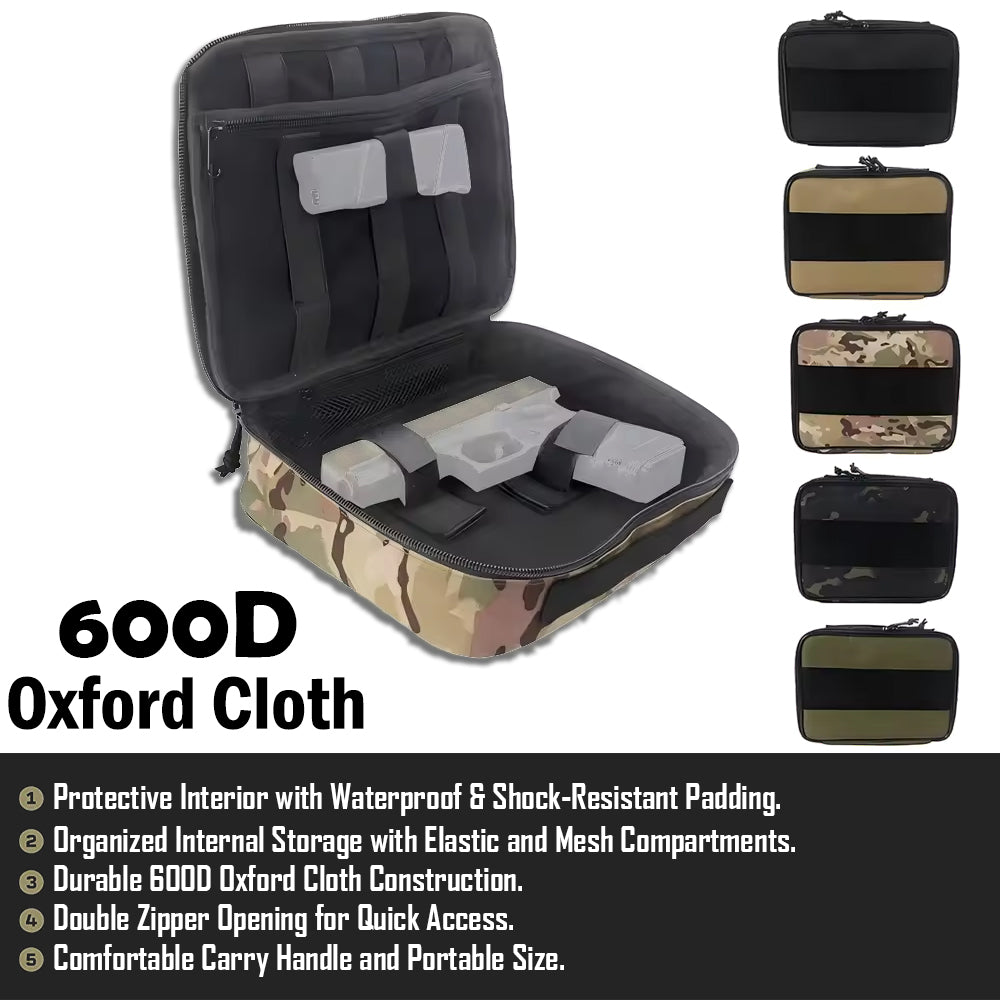Bragi Tactical Pistol Carry Bag Gun Case GG