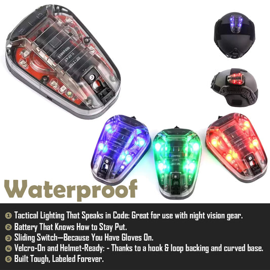 Vidar Waterproof Ladybird Lamp Headlamp Tactical GG