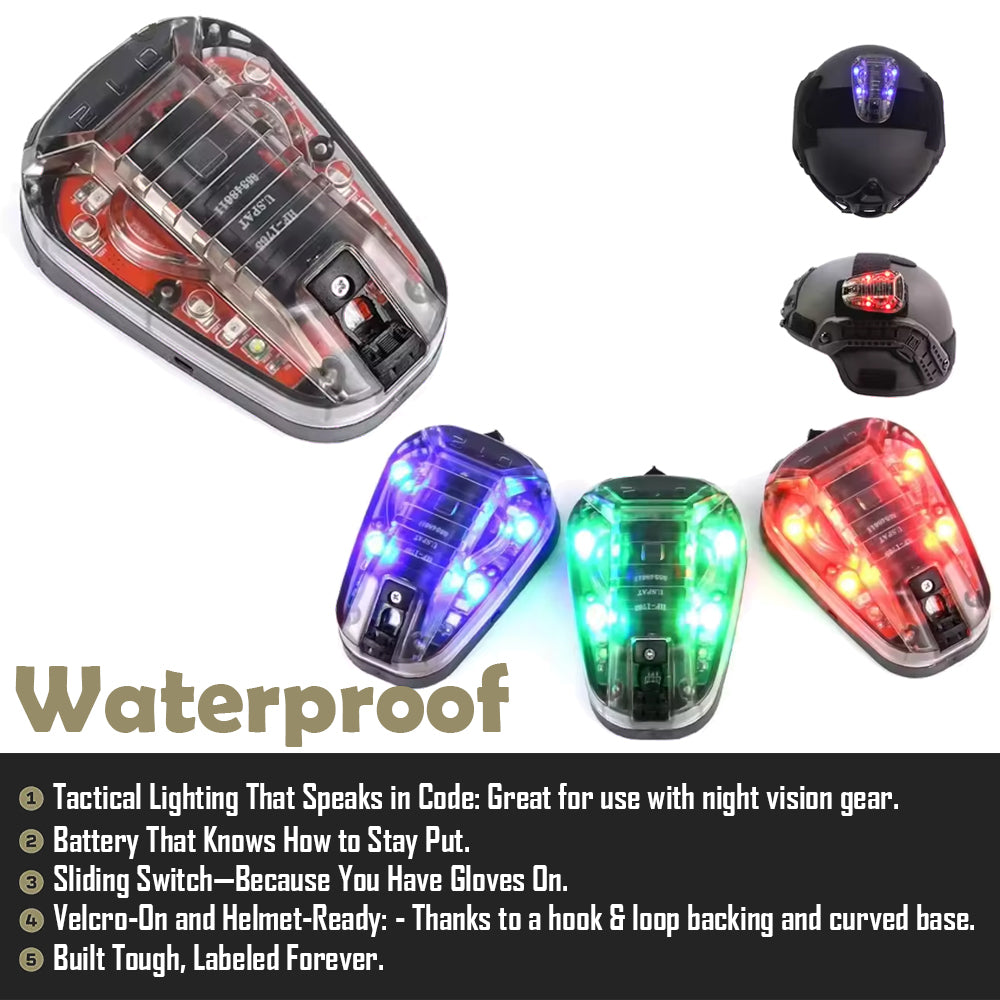 Vidar Waterproof Ladybird Lamp Headlamp Tactical GG