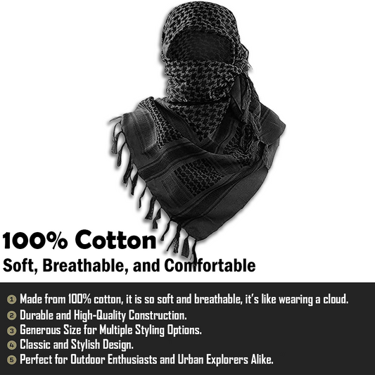 Forseti Military Shemagh Tactical Desert Scarf GG