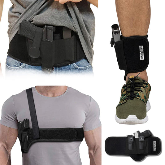 Hera Bundle Belly Band Shoulder Ankle Holster GG