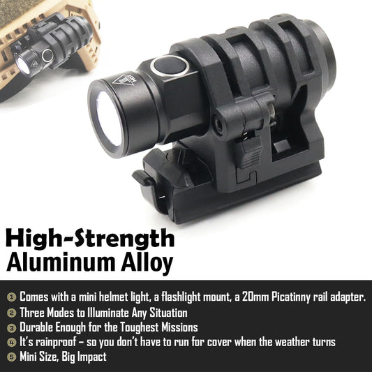 Apollo Helmet ARC Rail Light LED Mini GG