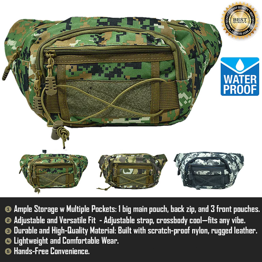 Idun Tactical Fanny Pack Bumbag Belt GG