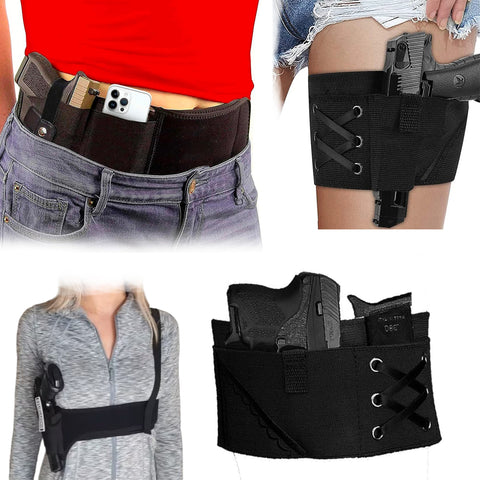 Aurora Bundle Belly Band & Shoulder & Garter Holster GG