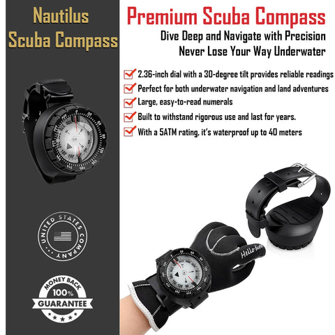 Nautilus Scuba Compass GG