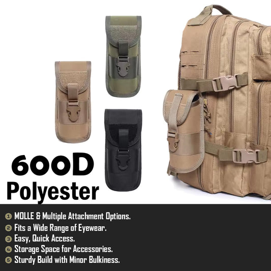 Idun Tactical Molle Glasses Pouch Sunglasses Waterproof GG