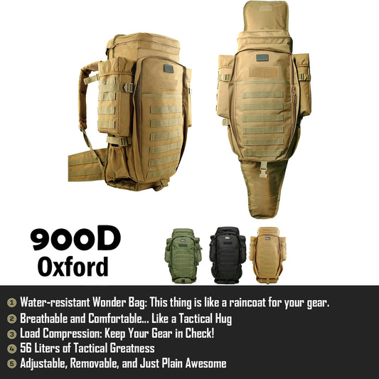 Baldur 56L Tactical Rifle Bag GG