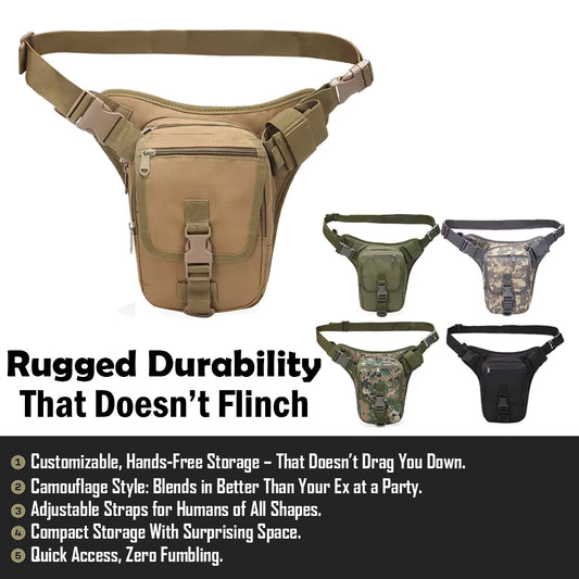 Idun New Outdoor Camouflage Training Leg Bag GG