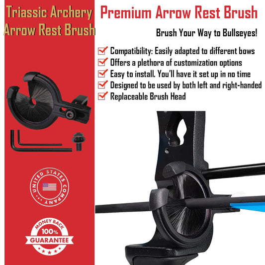 Triassic Archery Arrow Rest Brush GG