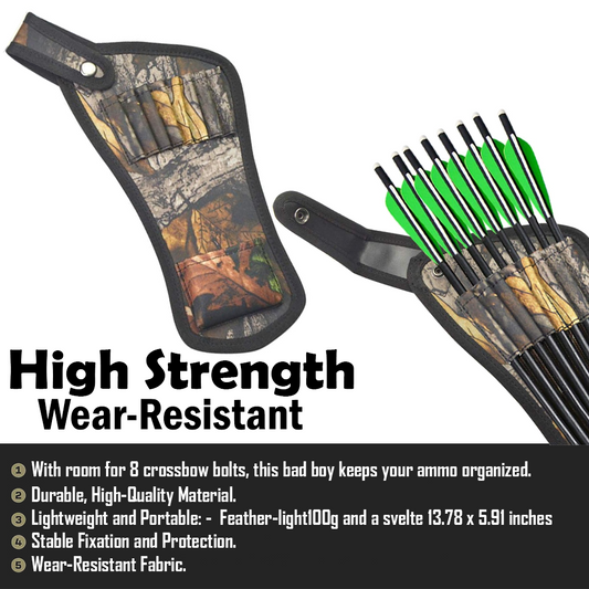 Idun Archery Arrow Quiver 8 Holes Arrow Holder GGz