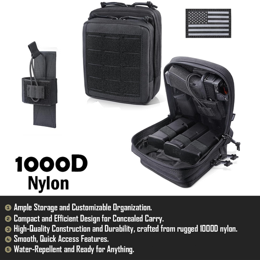 Mimir Molle Admin Pistol Pouch for Concealed Carry GG