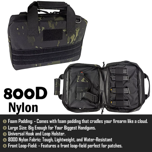 Bragi Tactical Pistol Soft Case Range Bag GG