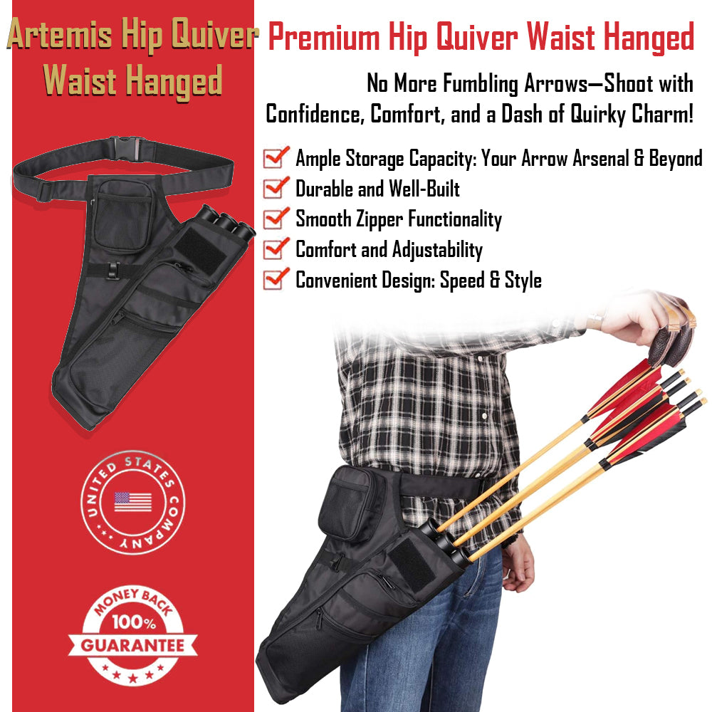 Artemis Hip Quiver Waist Hanged Arrow Archery GG