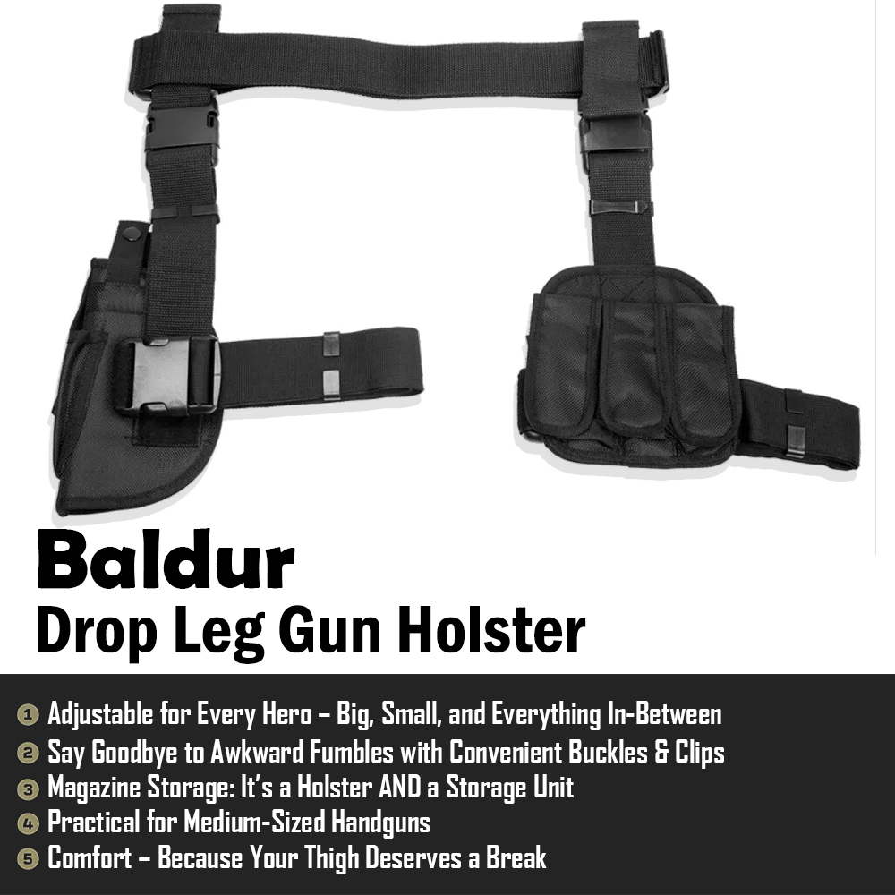 Baldur Drop Leg Gun Holster GG