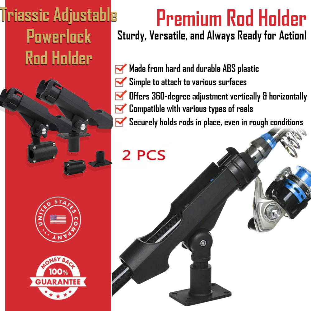 Triassic Adjustable Powerlock Rod Holder GG