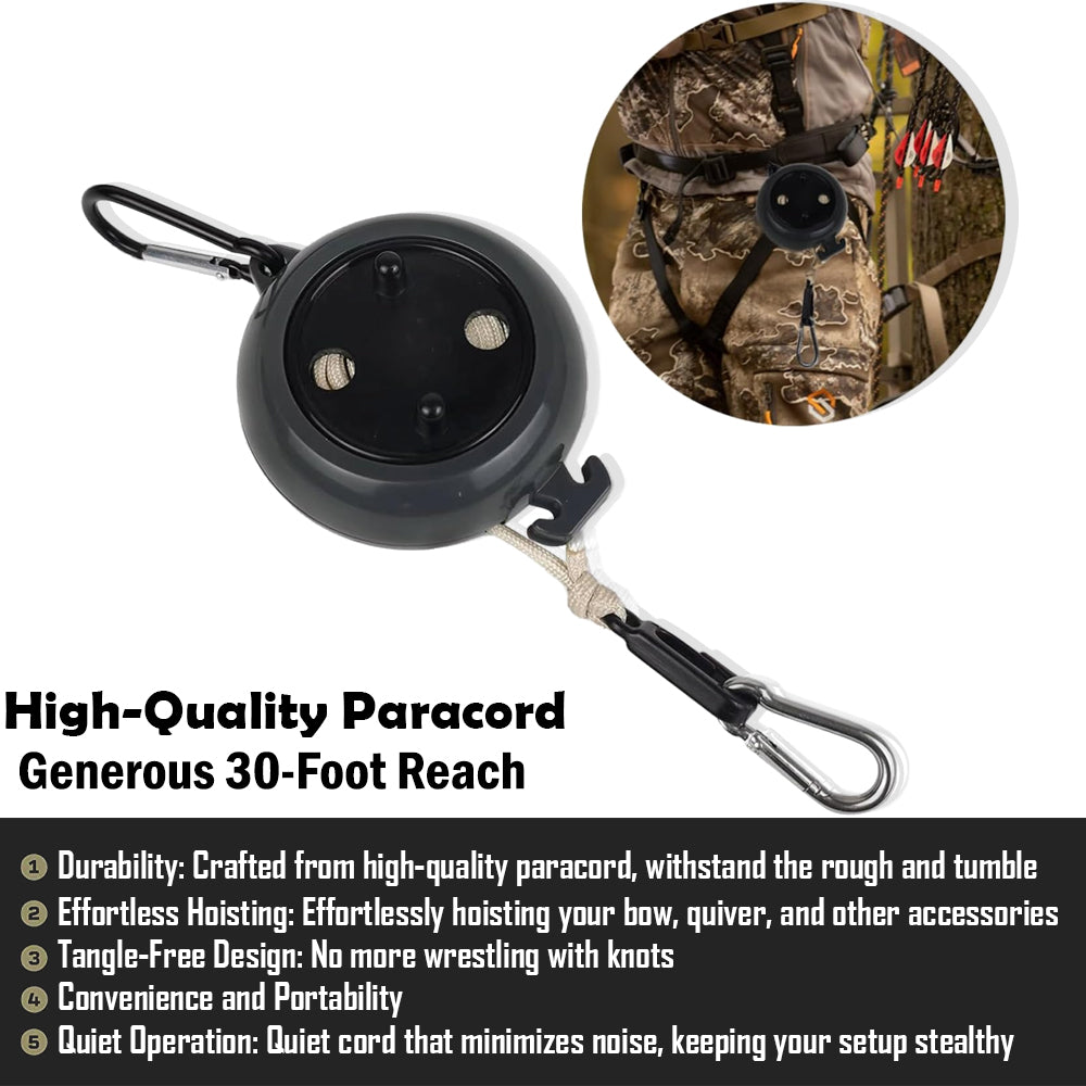 Triassic Retractable Hunting Hoist Rope GG