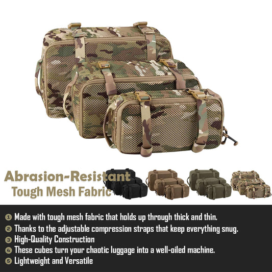 Artemis Tactical Packing Cubes GG