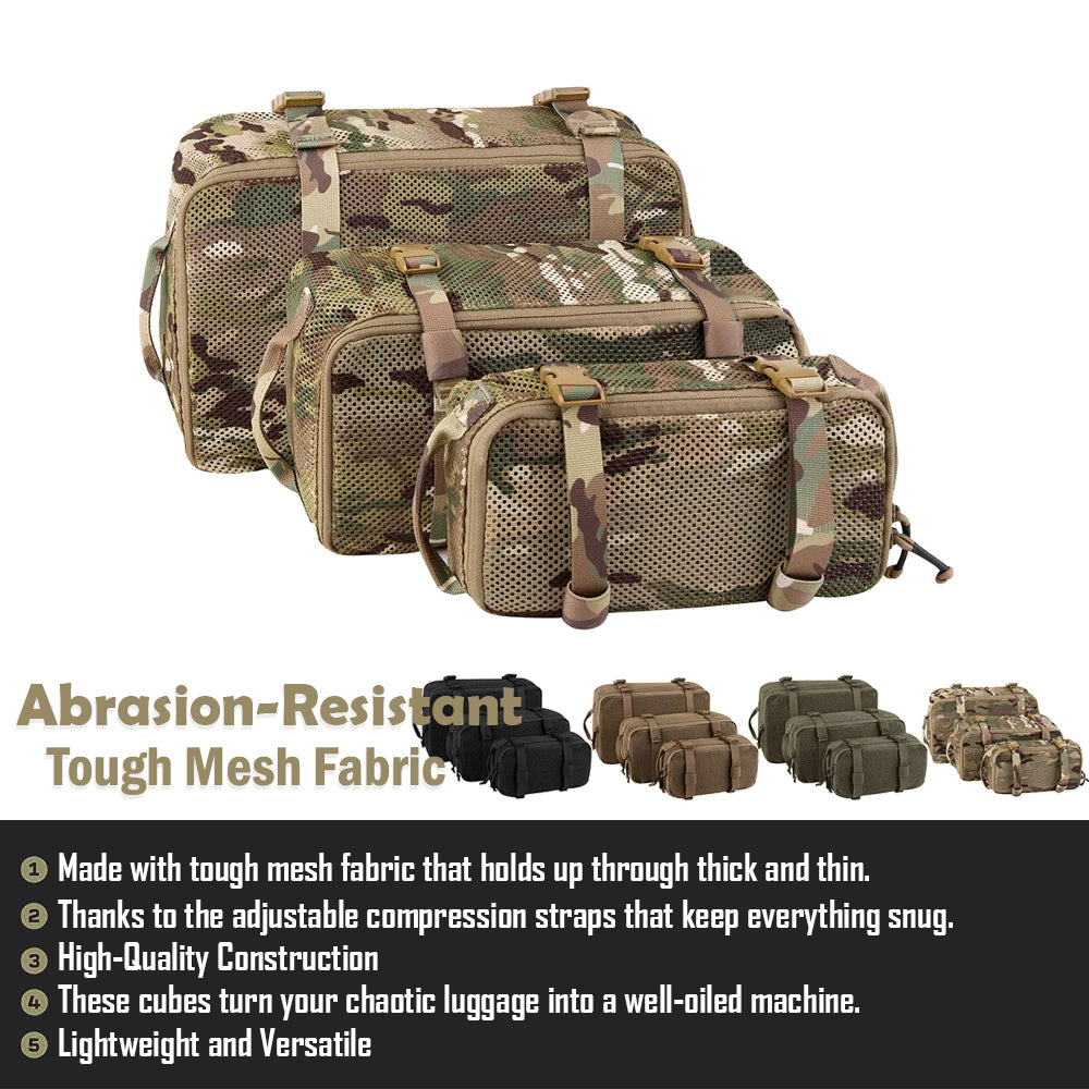 Artemis Tactical Packing Cubes GG