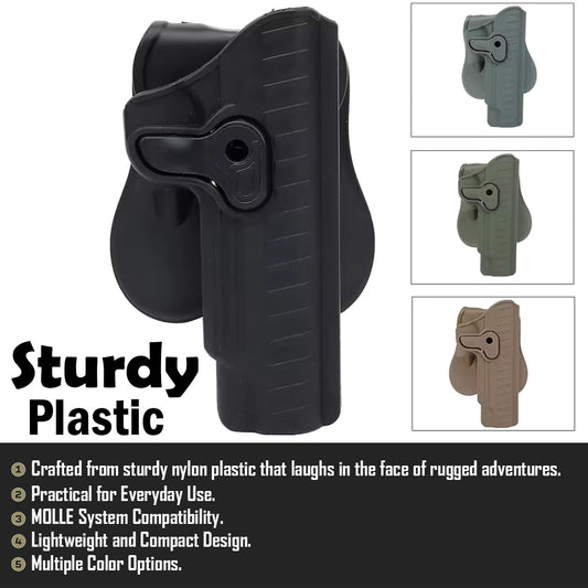 Bragi Airsoft Pistol Holster Belt Holster OWB GG