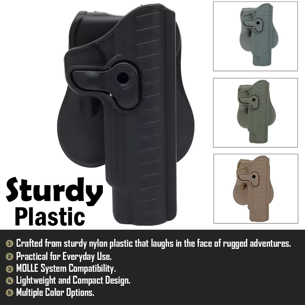 Bragi Airsoft Pistol Holster Belt Holster OWB GG