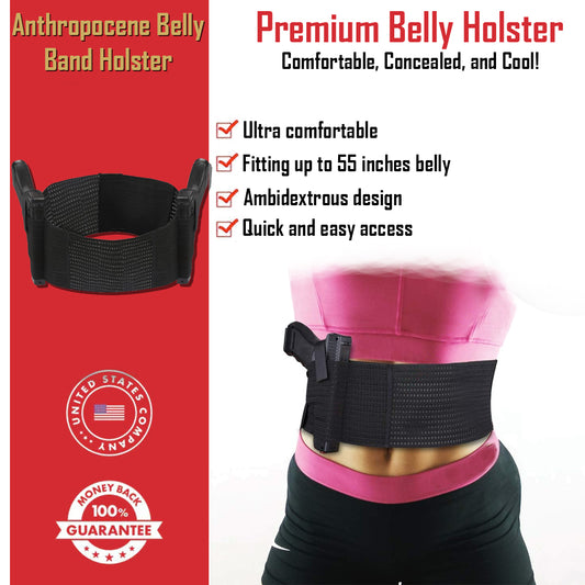 Anthropocene Belly Band Pistol Holster GG