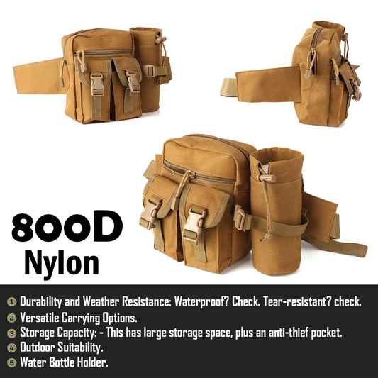Idun Army Waist Fanny Pack GG