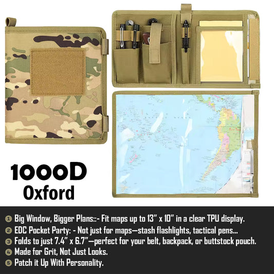 Vidar Map Case Tactical Notebook GG