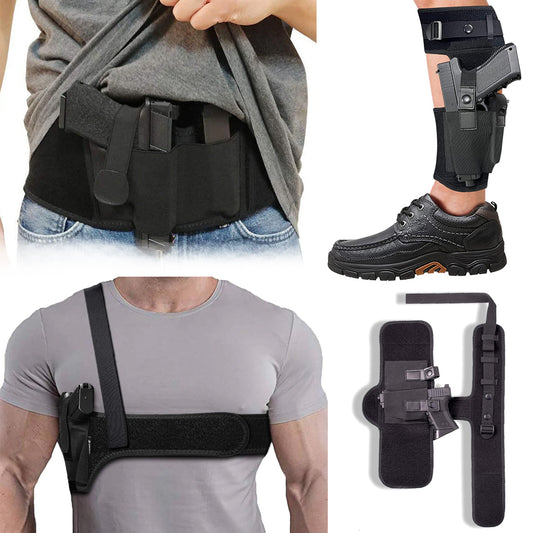 Athena Bundle Belly Band Shoulder Ankle Holster GG