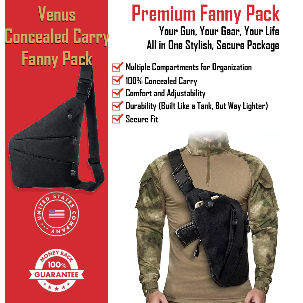 Venus Tactical Concealed Carry Fanny Pack GG