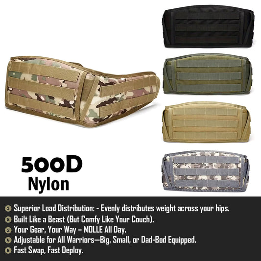 Vidar Tactical Camouflage Waist Belt GG