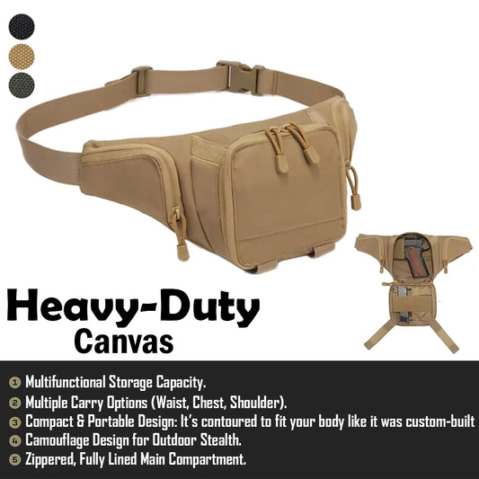 Idun Hunting Gun Holster Bag Waist Chest Outdoor GG