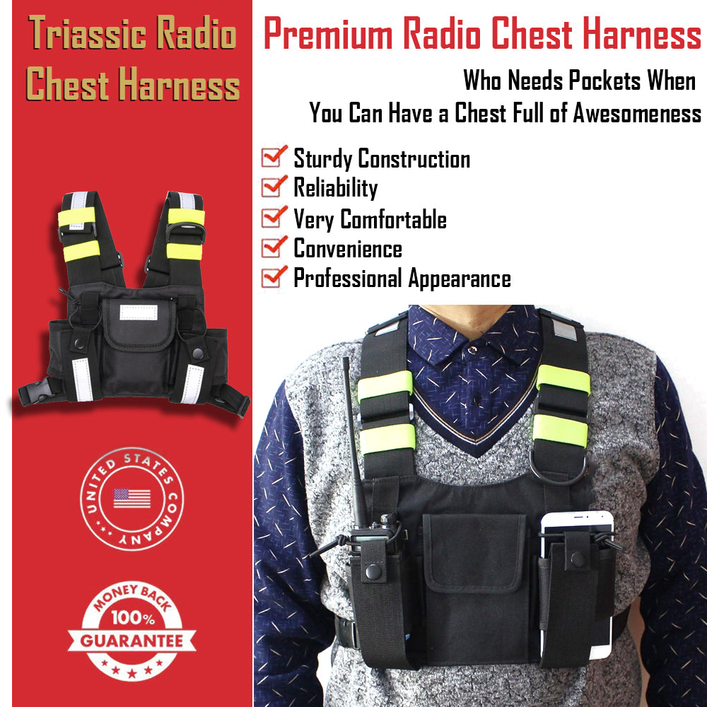 Triassic Radio Chest Harness GG