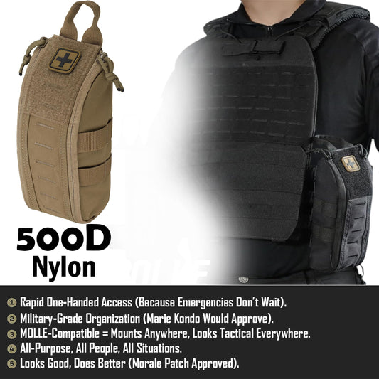 Forseti Camping First Aid Kit MOLLE Waist Belt Bag GG