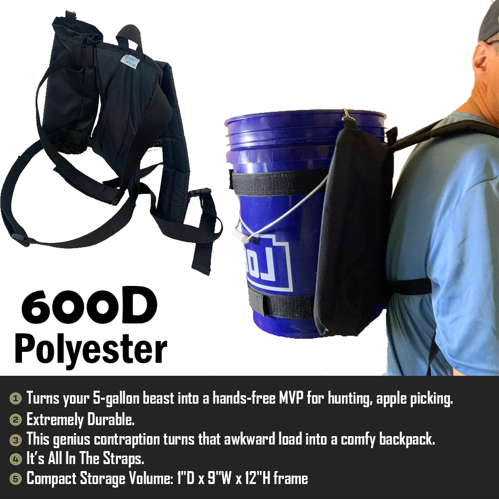 Bragi Five Gallon Bucket Backpack – Dinosaurized Store