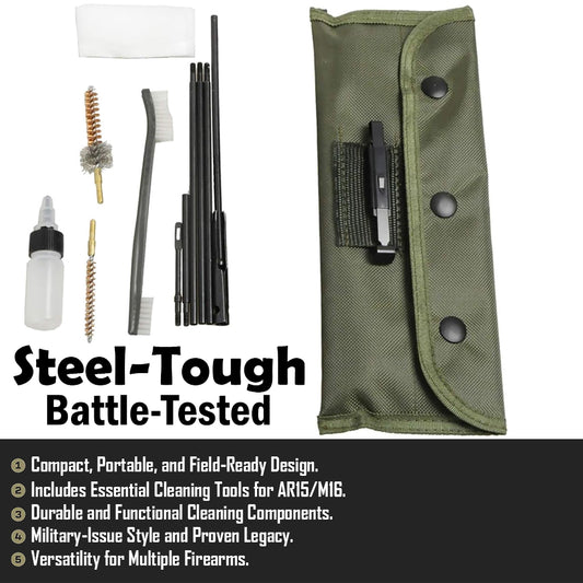 Vidar Tactical AR15 M16 Tactical Gun Cleaning Kit GG