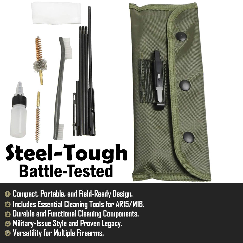 Vidar Tactical AR15 M16 Tactical Gun Cleaning Kit GG