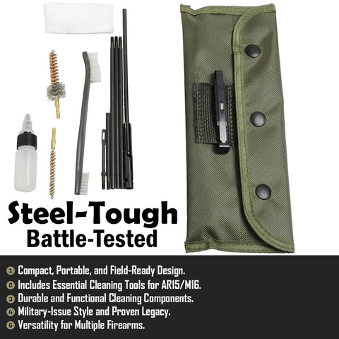 Vidar Tactical AR15 M16 Tactical Gun Cleaning Kit GG